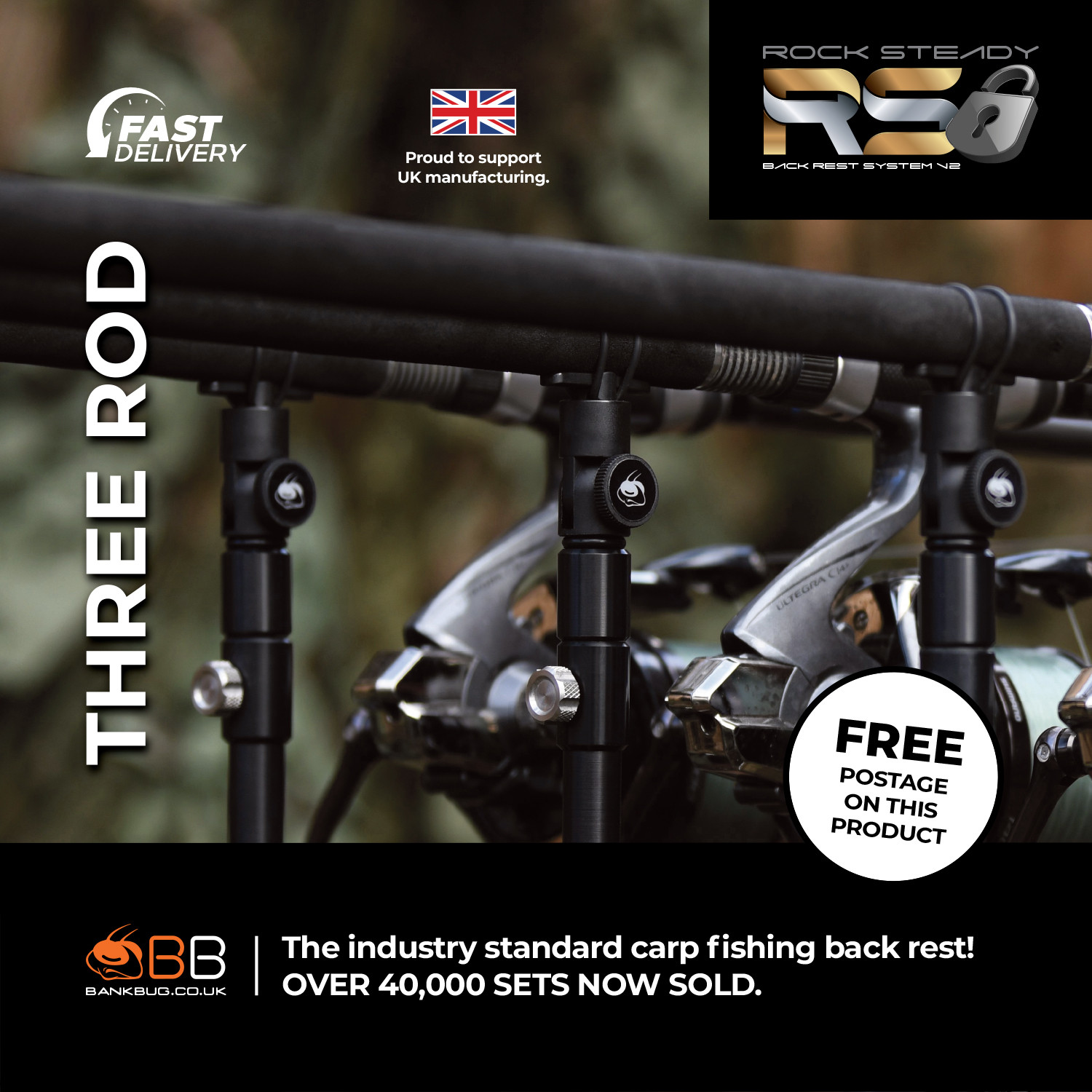 ROCK STEADY BACK REST SYSTEM V2