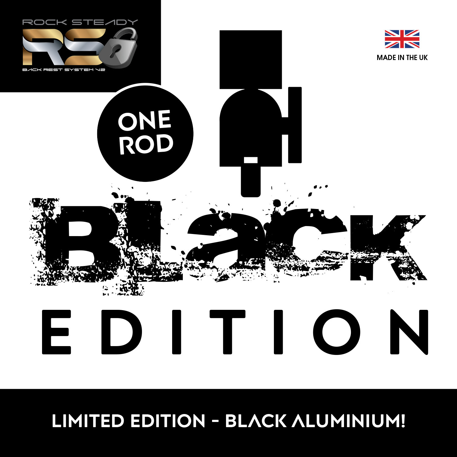 ROCK STEADY BACK REST SYSTEM V2 STAINLESS STEEL